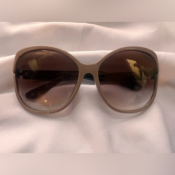 New Jimmy Choo Patty Nude pink Rose Women Sunglasses Authentic main image 9